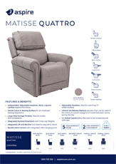 Aspire Matisse Quattro Chair Flyer