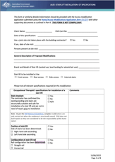 AL05 - Stairlift - OT Specifications